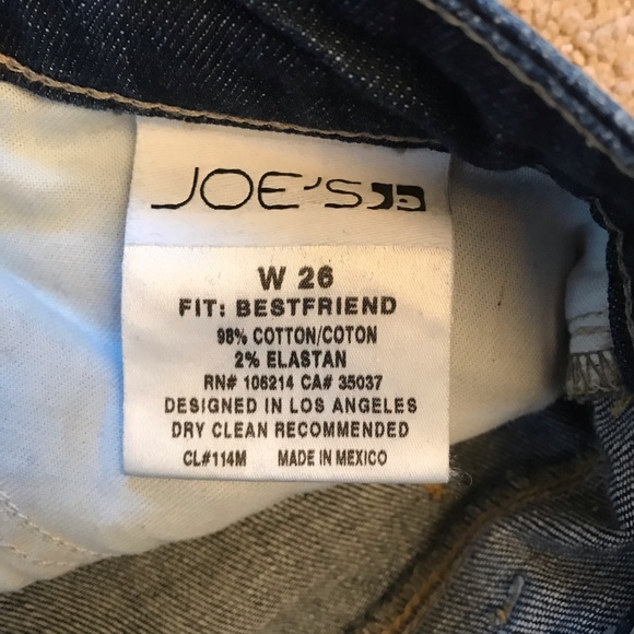 Joe’s Jeans The Best Friend Distressed High Cuffs - Picture 11 of 16